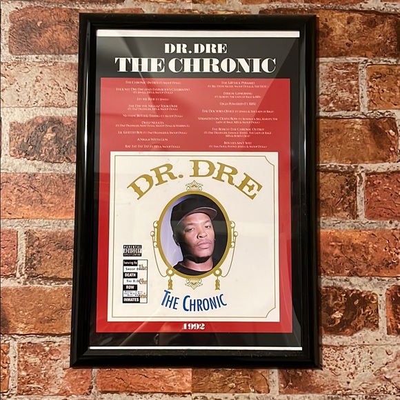 Dr. Dre The Chronic Album Poster - Picture 1 of 1